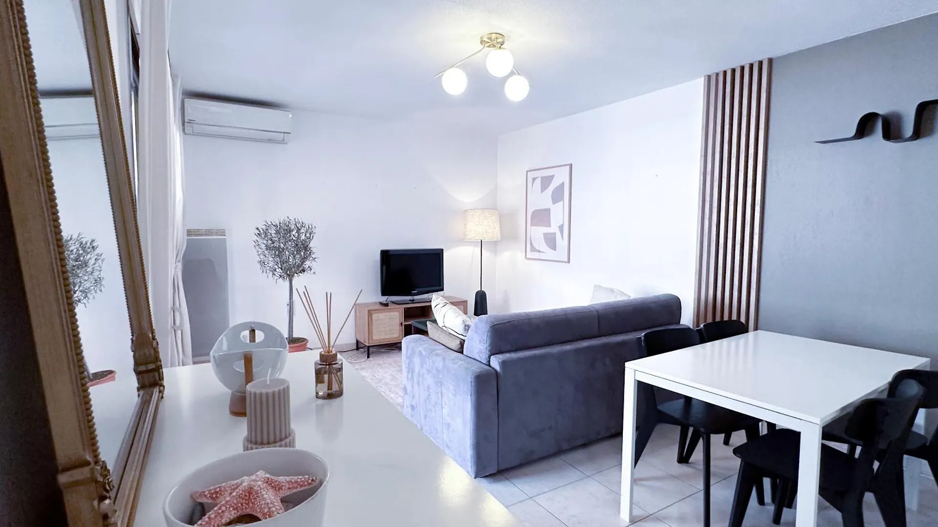St Roch 2 - Appart 300 M De La Gare, Clim, Terrasse, Garage Antibes